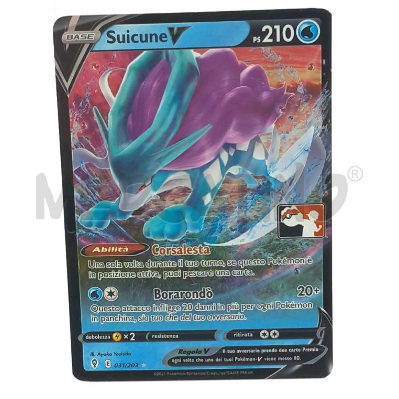CARTA POKEON SUICUNE V 031/203 | Mercatino dell'Usato Moncalieri bengasi 2