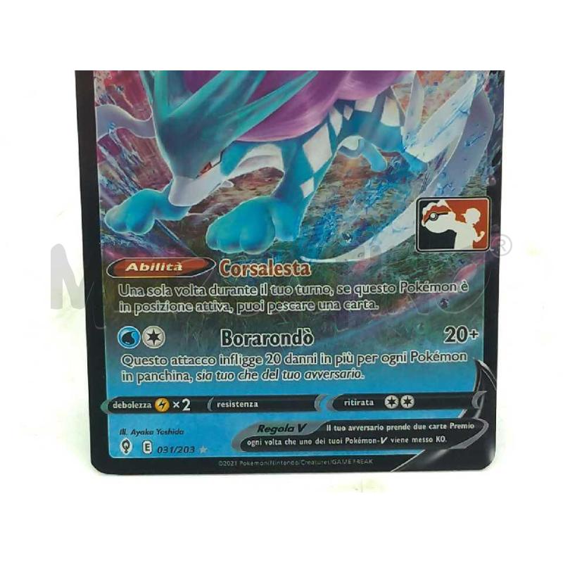 CARTA POKEON SUICUNE V 031/203 | Mercatino dell'Usato Moncalieri bengasi 4