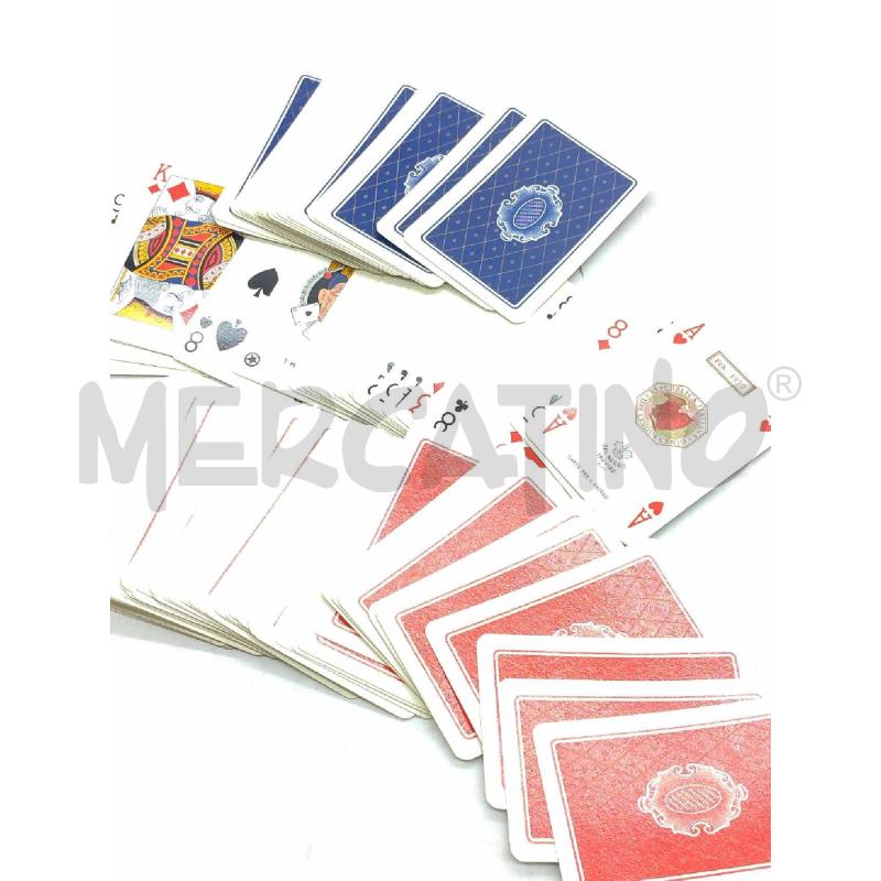 CARTE DA GIOCO CON FISH DAL NEGRO | Mercatino dell'Usato Moncalieri bengasi 4