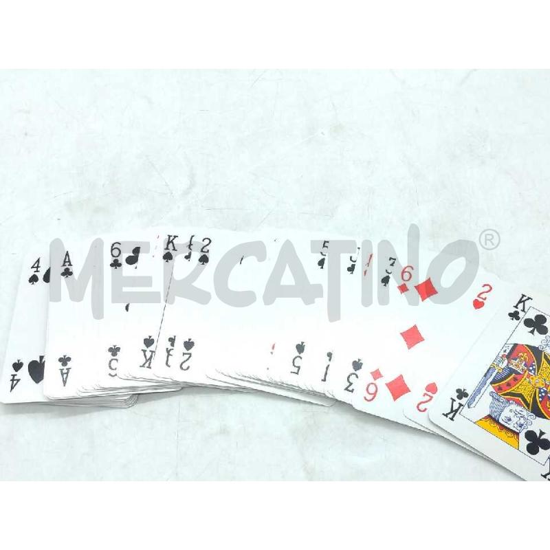 CARTE DA GIOCO DAL NEGRO CON ASTUCCIO IN LEGNO UN MAZZO SIGILLATO 54 CARTE NEL MAZZO APERTO  | Mercatino dell'Usato Moncalieri bengasi 4