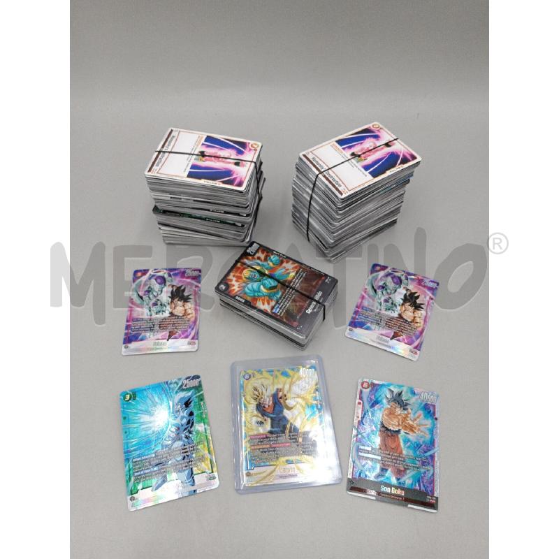CARTE DA GIOCO DRAGON BALL MEGA BLOCCO | Mercatino dell'Usato Moncalieri bengasi 1