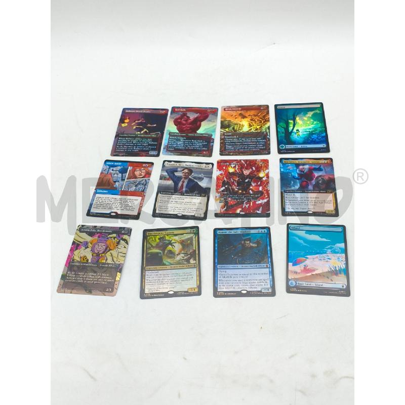 CARTE DA GIOCO MAGIC THE GATHERING MARVEL FOIL BLOCCO | Mercatino dell'Usato Moncalieri bengasi 1