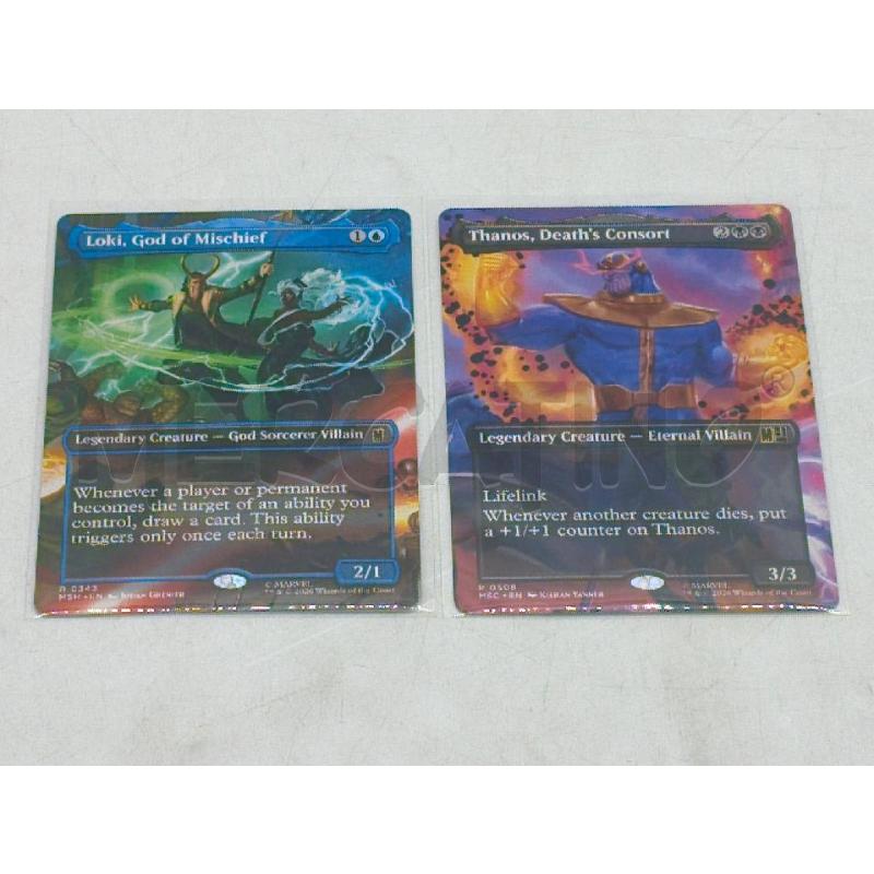 CARTE DA GIOCO MAGIC THE GATHERING MARVEL FOIL BLOCCO | Mercatino dell'Usato Moncalieri bengasi 4