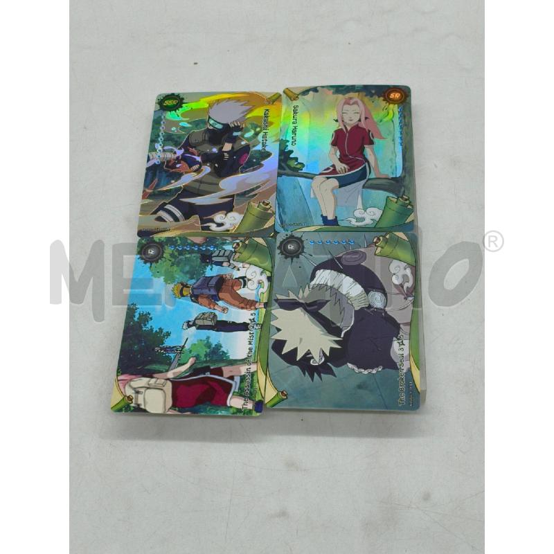 CARTE DA GIOCO NARUTO BLOCCO | Mercatino dell'Usato Moncalieri bengasi 3