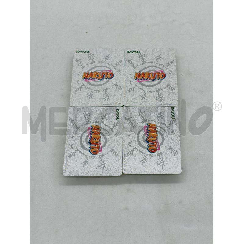 CARTE DA GIOCO NARUTO BLOCCO | Mercatino dell'Usato Moncalieri bengasi 4