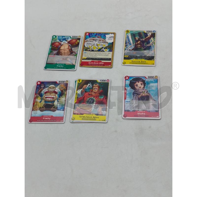 CARTE DA GIOCO ONE PIECE | Mercatino dell'Usato Moncalieri bengasi 5