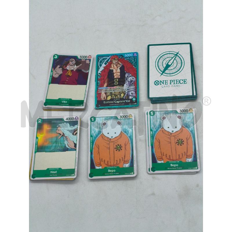 CARTE DA GIOCO ONE PIECE ST 02 | Mercatino dell'Usato Moncalieri bengasi 5