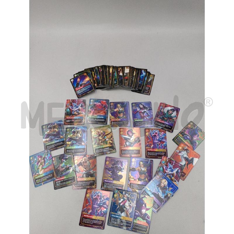 CARTE DA GIOCO RIFTBOUND BLOCCO | Mercatino dell'Usato Moncalieri bengasi 1