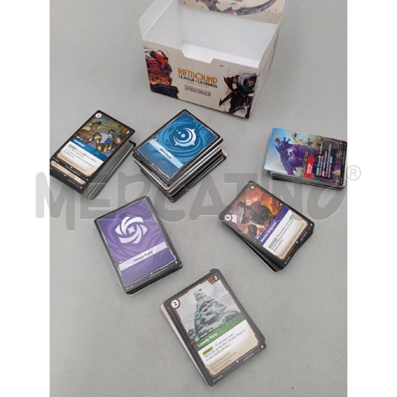 CARTE DA GIOCO RIFTBOUND SPIRITFORGEDS BLOCCO APERTO | Mercatino dell'Usato Moncalieri bengasi 3