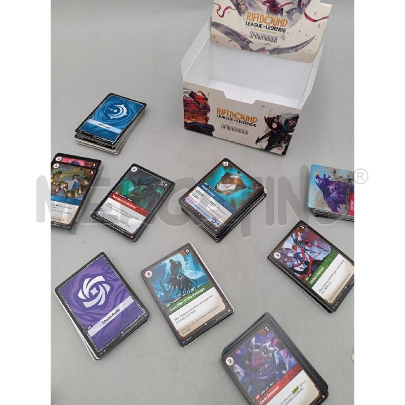 CARTE DA GIOCO RIFTBOUND SPIRITFORGEDS BLOCCO APERTO | Mercatino dell'Usato Moncalieri bengasi 4
