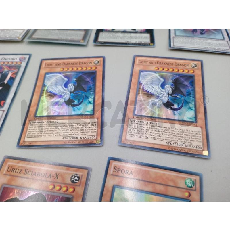 CARTE DA GIOCO YU GI OH BLOCCO EDIZIONI LIMITATE | Mercatino dell'Usato Moncalieri bengasi 3