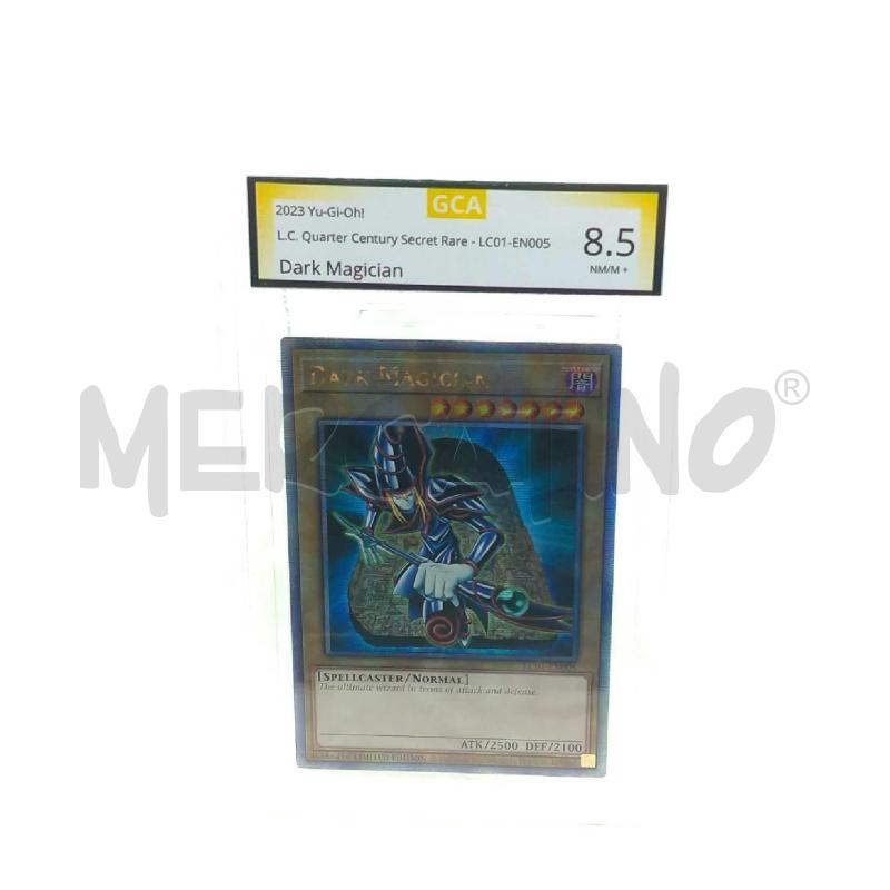 CARTE DA GIOCO YU GI OH DARK MAGICIAN GCA 8.5 | Mercatino dell'Usato Moncalieri bengasi 1