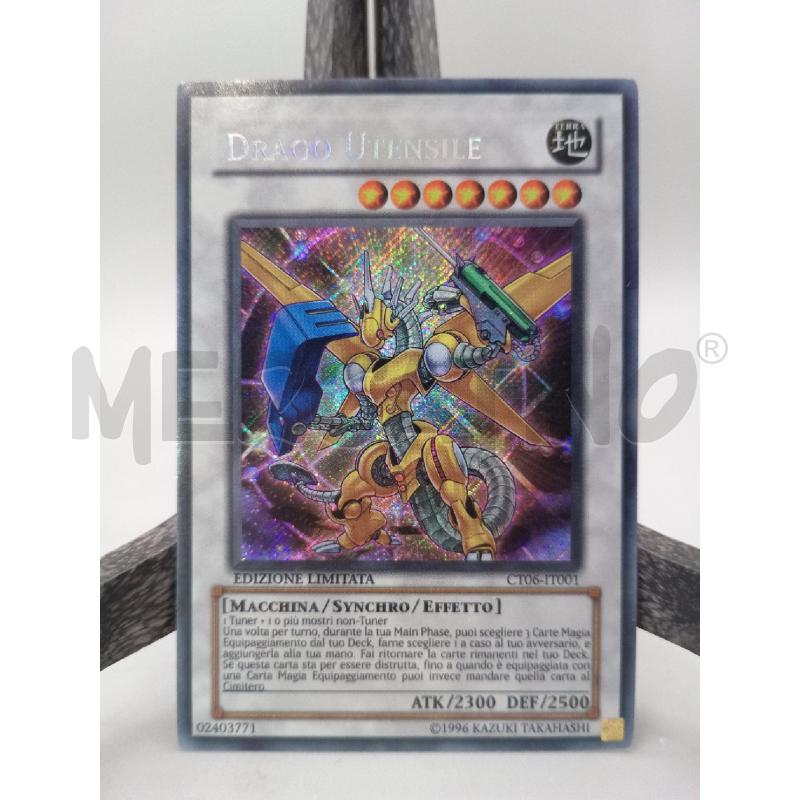 CARTE DA GIOCO YU GI OH DRAGO UTENSILE | Mercatino dell'Usato Moncalieri bengasi 1