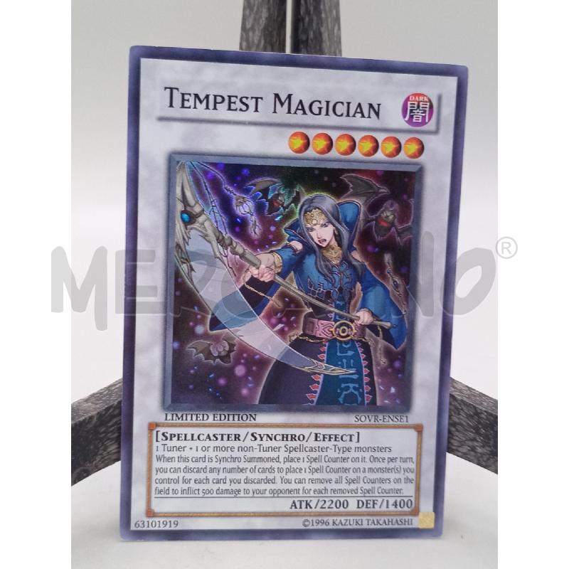 CARTE DA GIOCO YU GI OH TEMPEST MAGICIAN | Mercatino dell'Usato Moncalieri bengasi 1