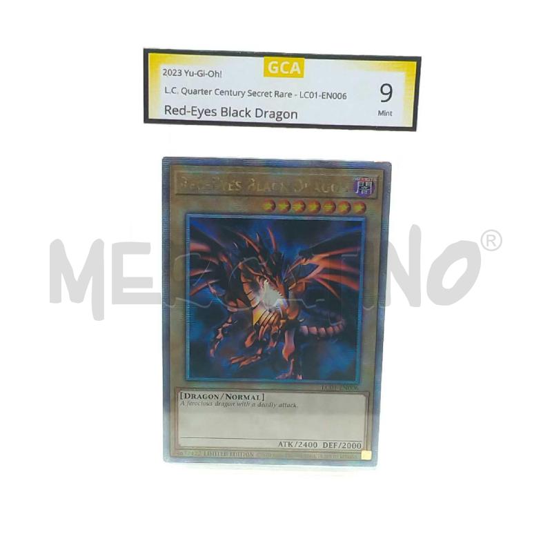 CARTE DA GIOCO YU GI OH  RED EYES BLACK DRAGON GCA 9 | Mercatino dell'Usato Moncalieri bengasi 1