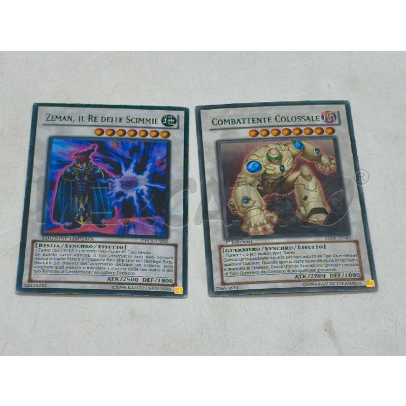 CARTE YU-GI-OH! 7PZ SYNCHRO VARI PERSONAGGI  | Mercatino dell'Usato Moncalieri bengasi 2