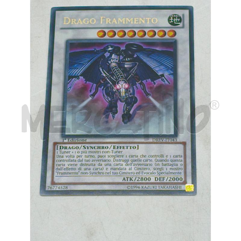 CARTE YU-GI-OH! TRIS 3 PZ DRAGHI FRAMMENTO  | Mercatino dell'Usato Moncalieri bengasi 4