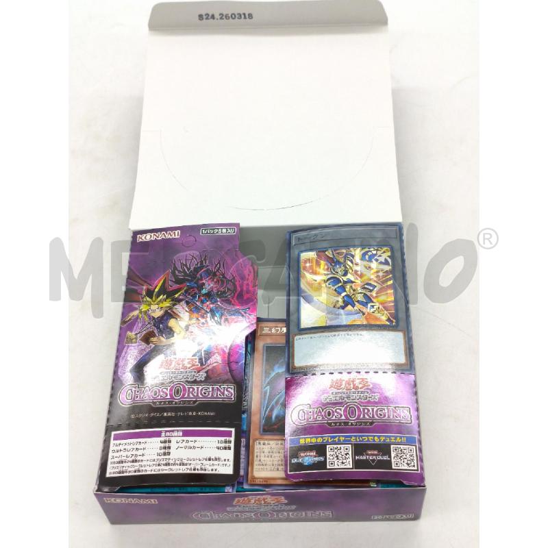 CARTE YU GI OH CHAOS ORIGINS SET B APERTO | Mercatino dell'Usato Moncalieri bengasi 2