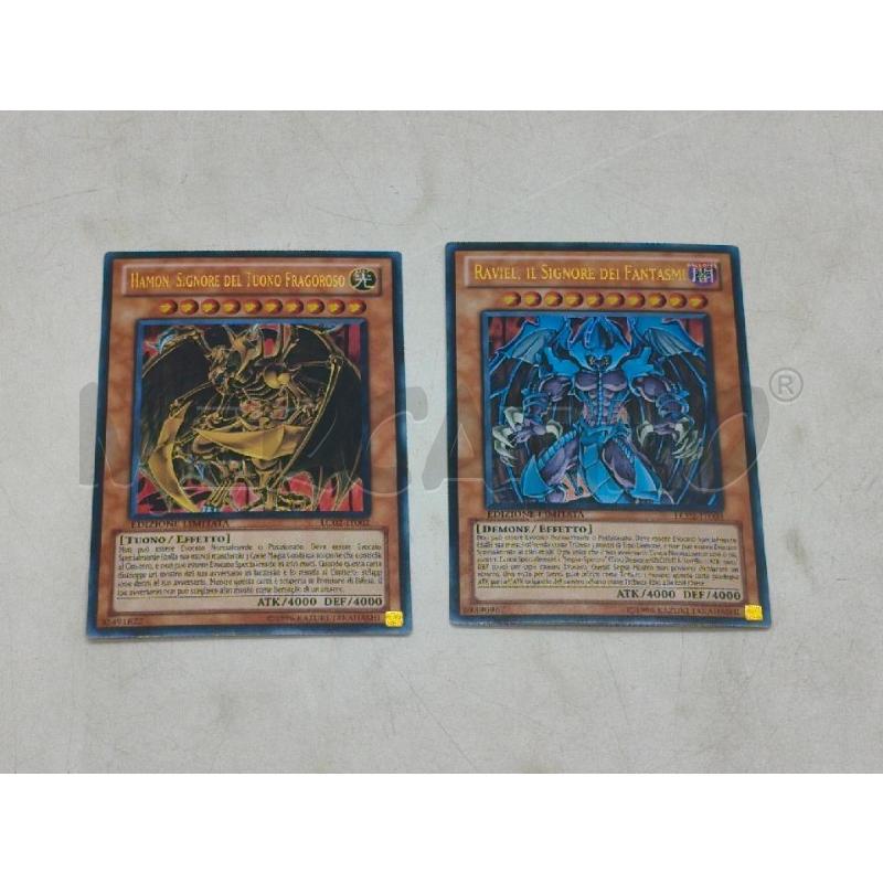 CARTE YU GI OH  2PZ COPPIA RAVIEL HAMON | Mercatino dell'Usato Moncalieri bengasi 1