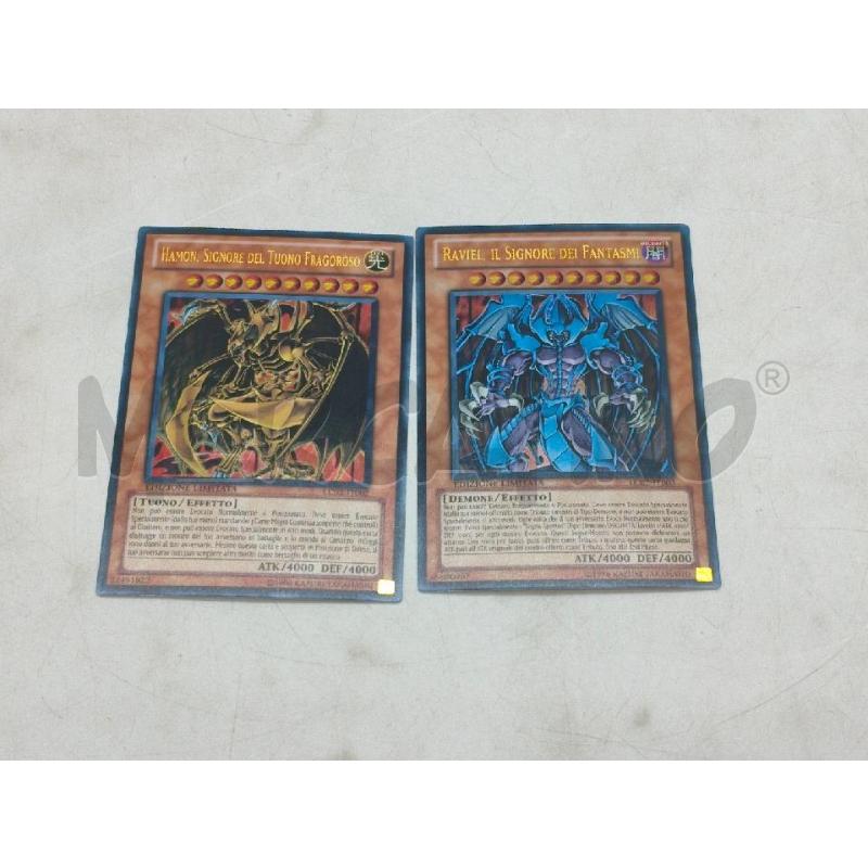 CARTE YU GI OH  2PZ COPPIA RAVIEL HAMON | Mercatino dell'Usato Moncalieri bengasi 5