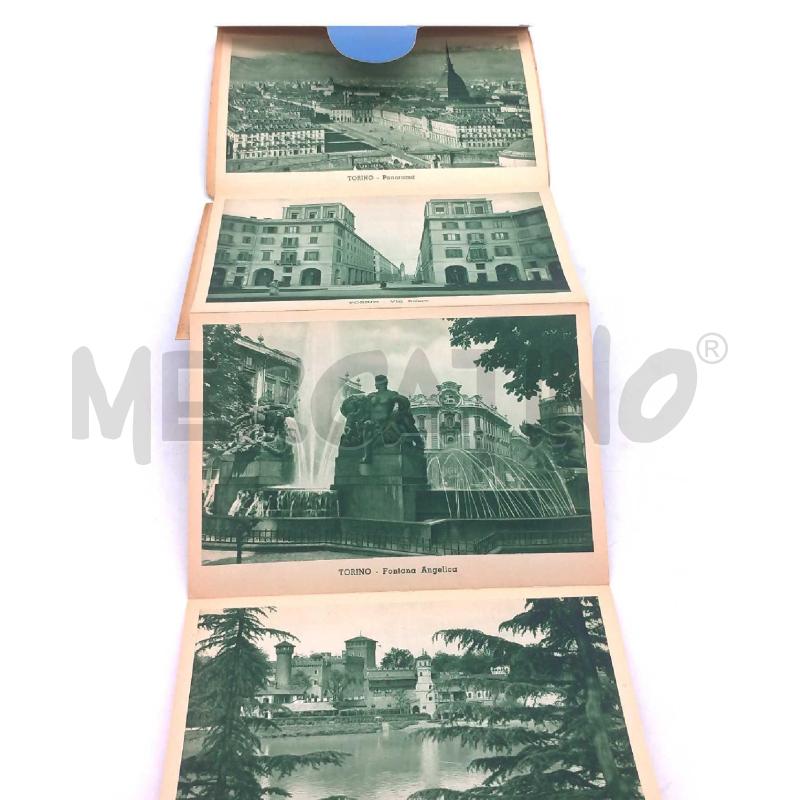 CARTOLINE VARIE VEDUTE D'EPOCA DI TORINO BLOCCO | Mercatino dell'Usato Moncalieri bengasi 2
