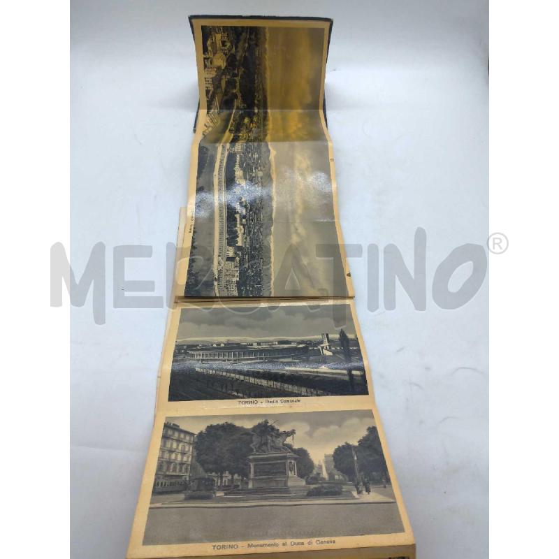 CARTOLINE VARIE VEDUTE D'EPOCA DI TORINO BLOCCO | Mercatino dell'Usato Moncalieri bengasi 3