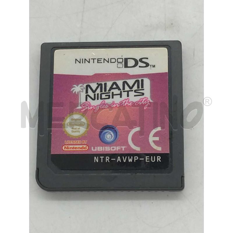 CARTUCCIA NINTENDO DS MIAMI NIGHTS SINGLES IN THE CITY | Mercatino dell'Usato Moncalieri bengasi 1