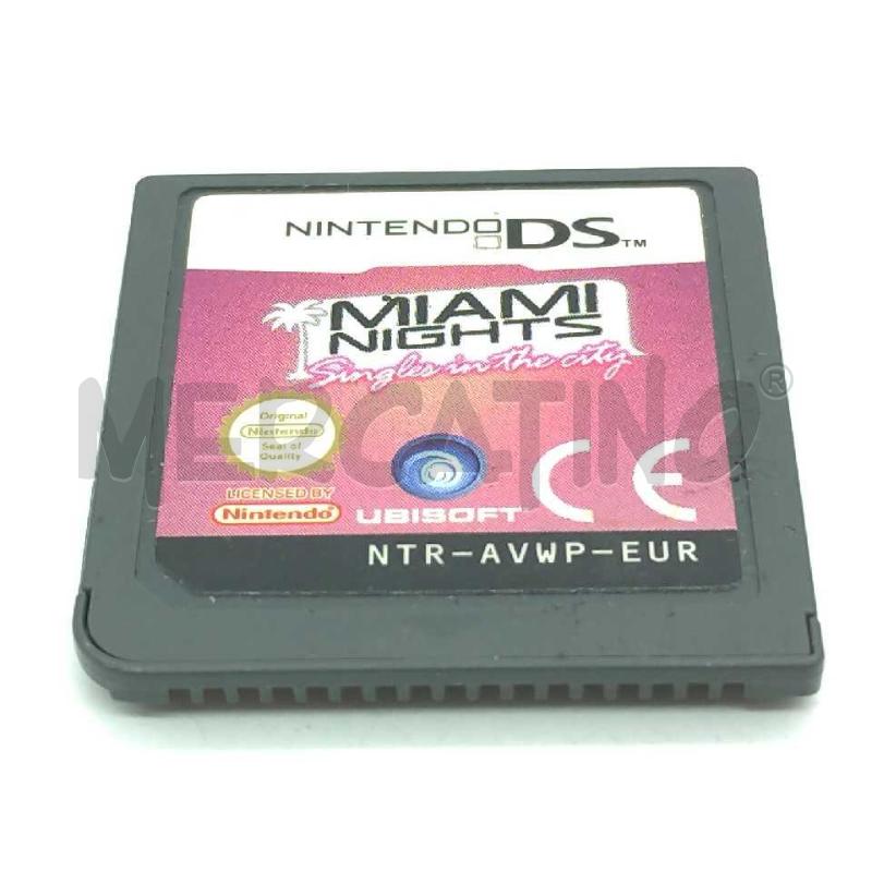 CARTUCCIA NINTENDO DS MIAMI NIGHTS SINGLES IN THE CITY | Mercatino dell'Usato Moncalieri bengasi 5
