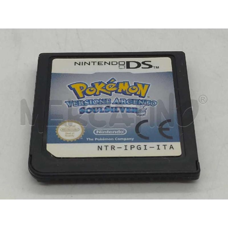 CARTUCCIA NINTENDO DS POKEMON VERSIONE ARGENTO SOUL SILVER  | Mercatino dell'Usato Moncalieri bengasi 3