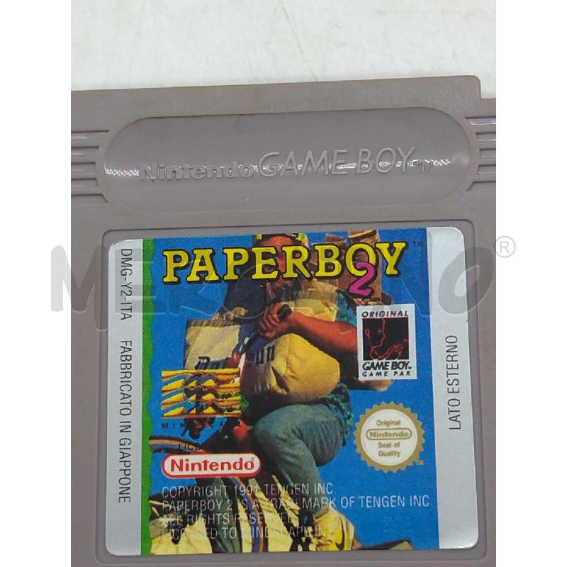 CARTUCCIA NINTENDO GAME BOY PAPERBOY | Mercatino dell'Usato Moncalieri bengasi 2
