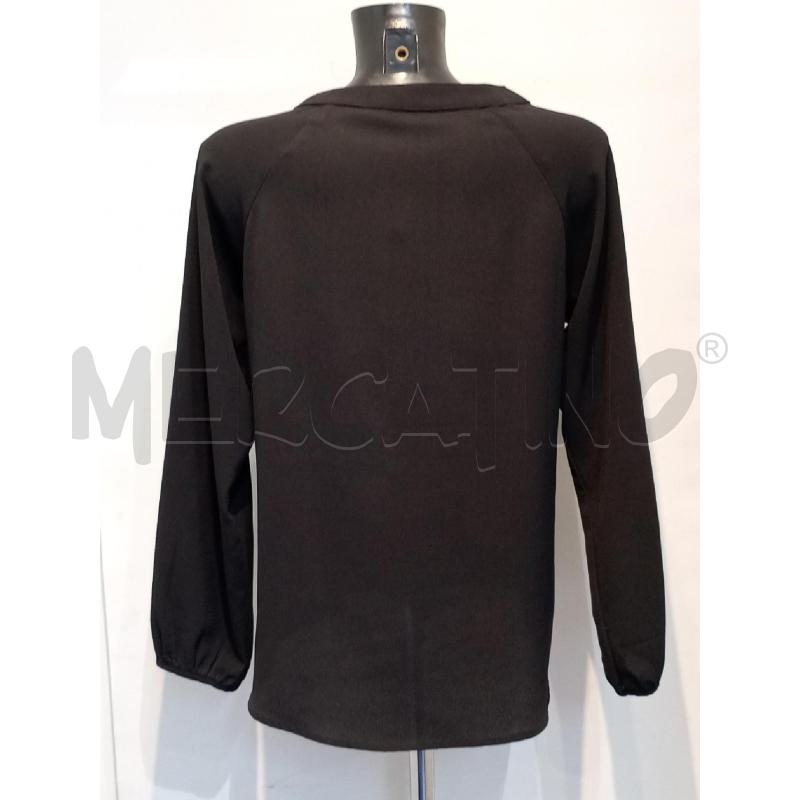 CASACCA DONNA ELISA LANDRI NERA CON RICAMO  | Mercatino dell'Usato Moncalieri bengasi 2