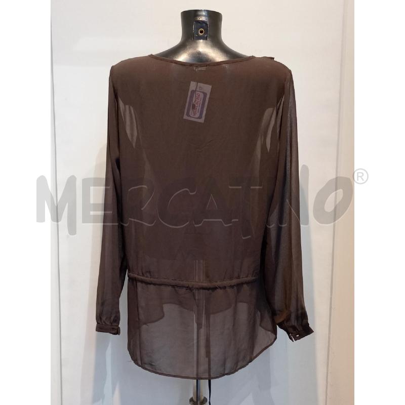 CASACCA DONNA OLTE MARRONE TRASPARENTE | Mercatino dell'Usato Moncalieri bengasi 2