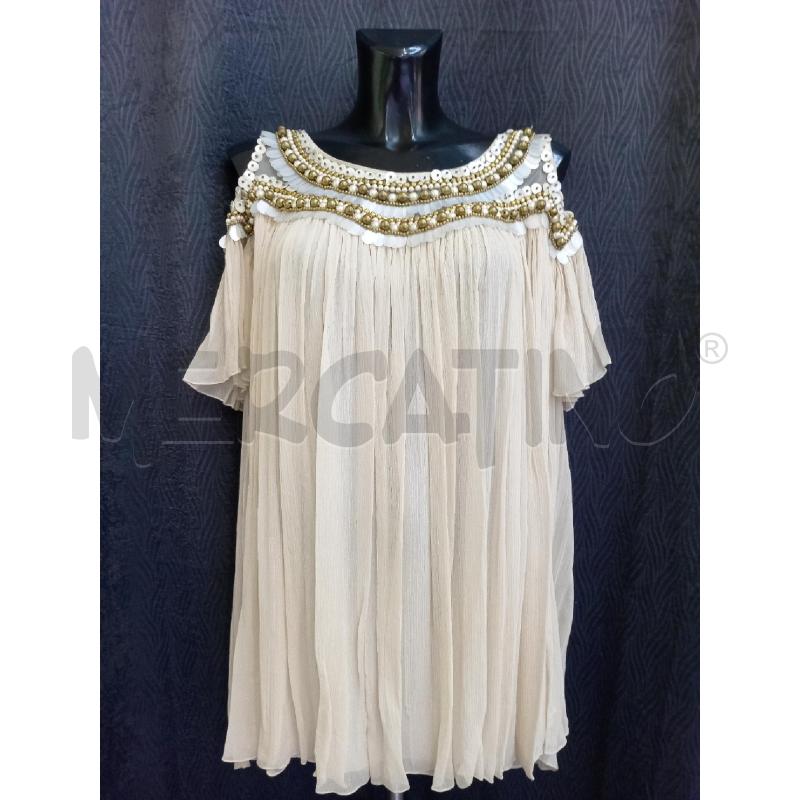 CASACCA DONNA TEMPERLEY LONDON NOCCIOLA SCOLLO PERLE E PAILLETTES | Mercatino dell'Usato Moncalieri bengasi 1