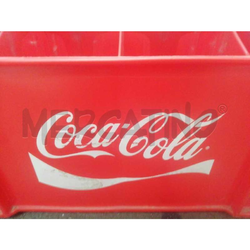 CASSETTA PORTABOTTIGLIE COCA COLA ROSSA | Mercatino dell'Usato Moncalieri bengasi 4