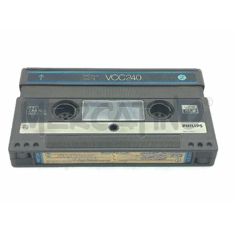 CASSETTA VIDEO 2000 PHILIPS VCC240 | Mercatino dell'Usato Moncalieri bengasi 1