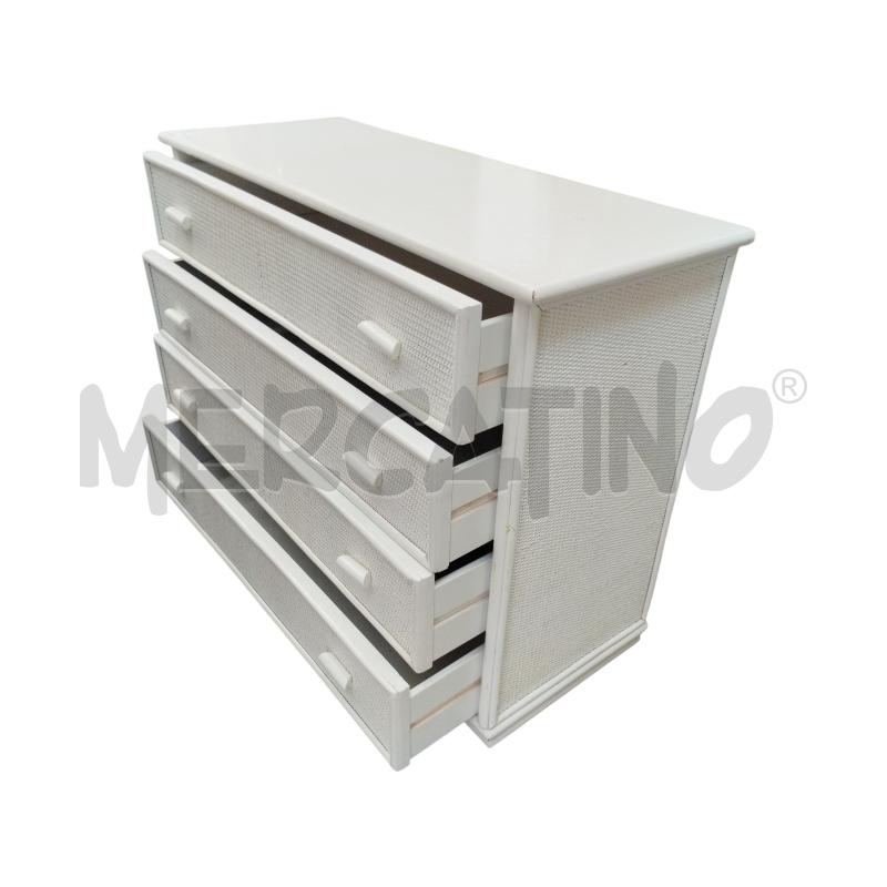 CASSETTIERA BAMBU SBIANCATA | Mercatino dell'Usato Moncalieri bengasi 3