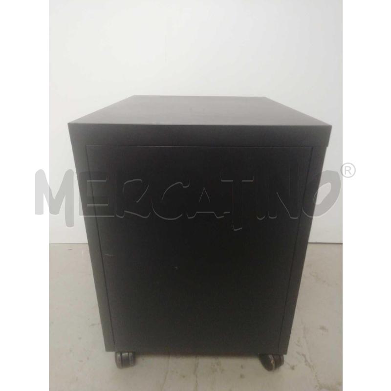 CASSETTIERA IKEA NERA 3 CASSETTI | Mercatino dell'Usato Moncalieri bengasi 3
