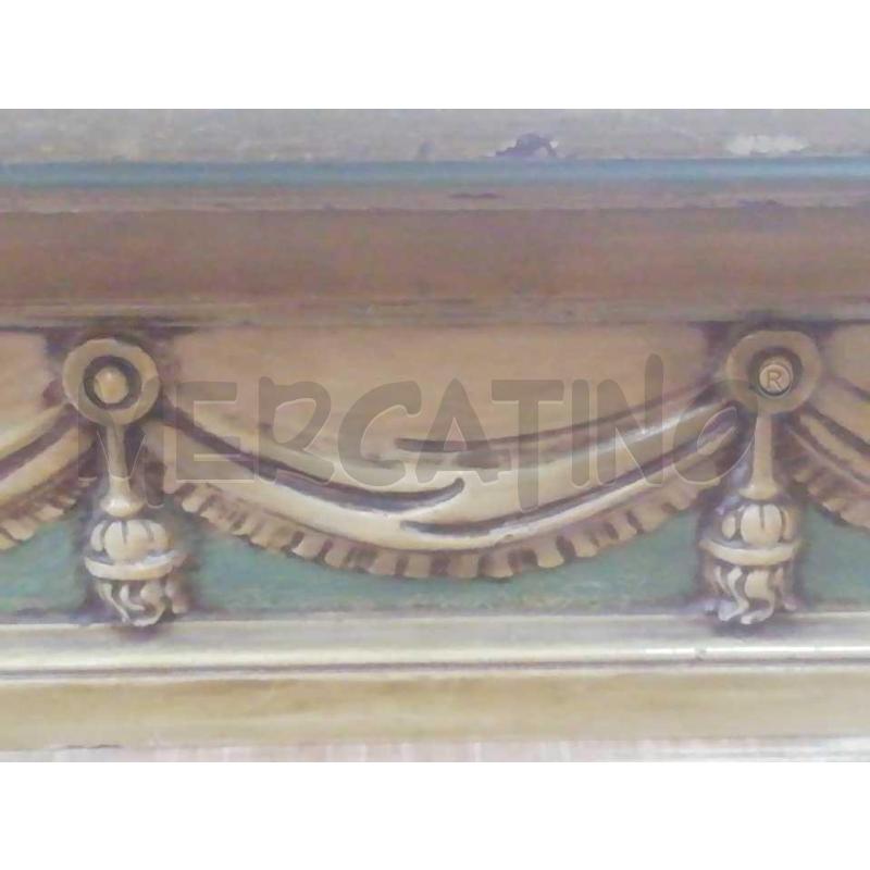 CASSETTIERA IMPERO LACCATA CON MARMO E SPECCHIERA | Mercatino dell'Usato Moncalieri bengasi 5