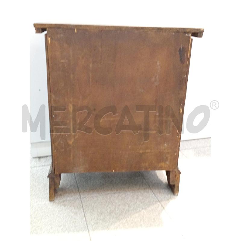 CASSETTIERA INTARSIATA 3 CASSETTI  | Mercatino dell'Usato Moncalieri bengasi 3