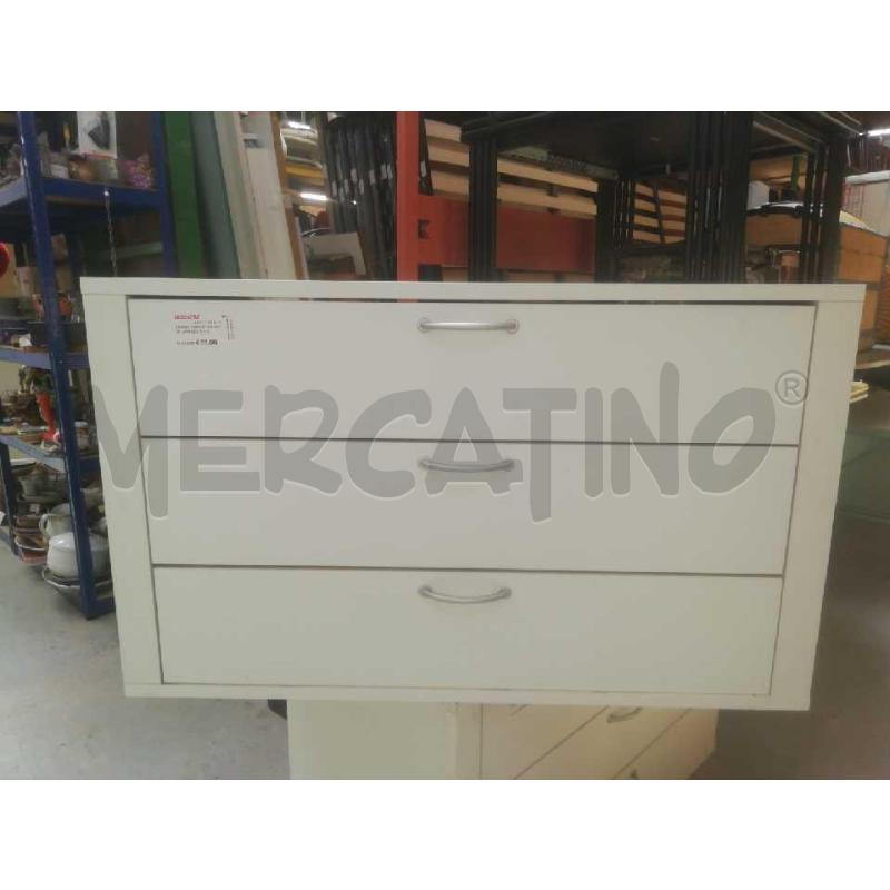 CASSETTIERA INTERNA PER ARMADIO C/3 CASSETTI  | Mercatino dell'Usato Moncalieri bengasi 1