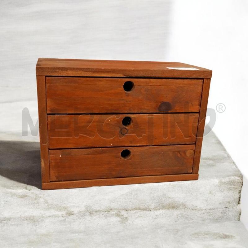 CASSETTIERA LEGNO PORTA UTENSILI | Mercatino dell'Usato Moncalieri bengasi 1