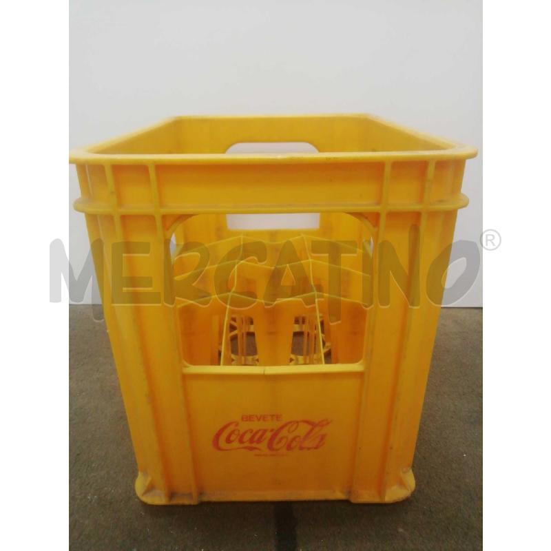 CASSETTIERA PORTABOTTIGLIE COCA COLA GIALLO | Mercatino dell'Usato Moncalieri bengasi 2