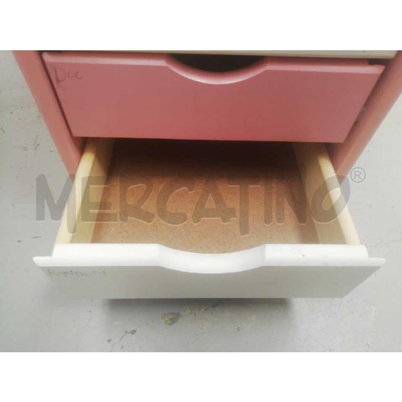 CASSETTIERA ROSA BIANCA | Mercatino dell'Usato Moncalieri bengasi 3