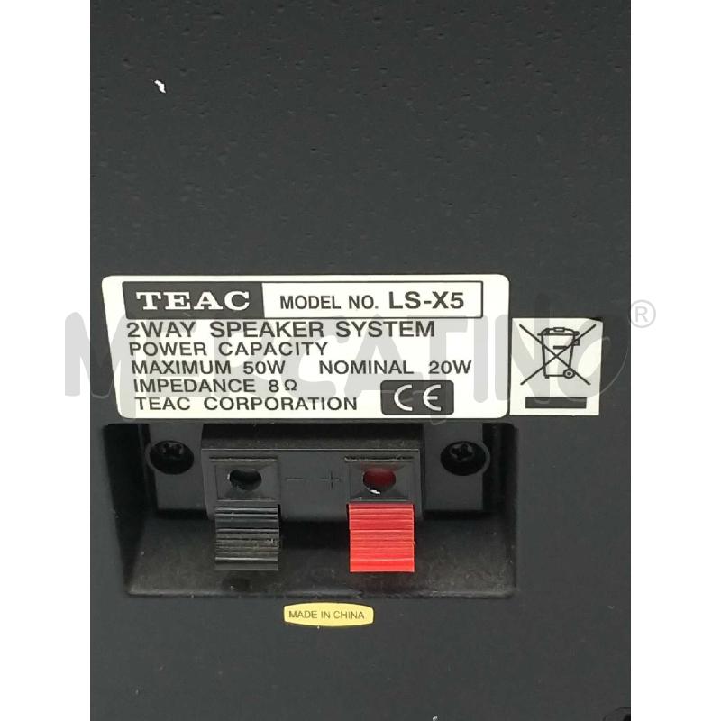 CASSE ACUSTICHE TEAC LS X5  | Mercatino dell'Usato Moncalieri bengasi 3