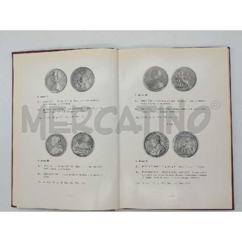 CATALOGO DELLE MEDAGLIE PAPALI ANNUALI DA PIO VII A PAOLO VI 1967 EDIZIONI RINALDI NUMISMATICI | Mercatino dell'Usato Moncalieri bengasi 4