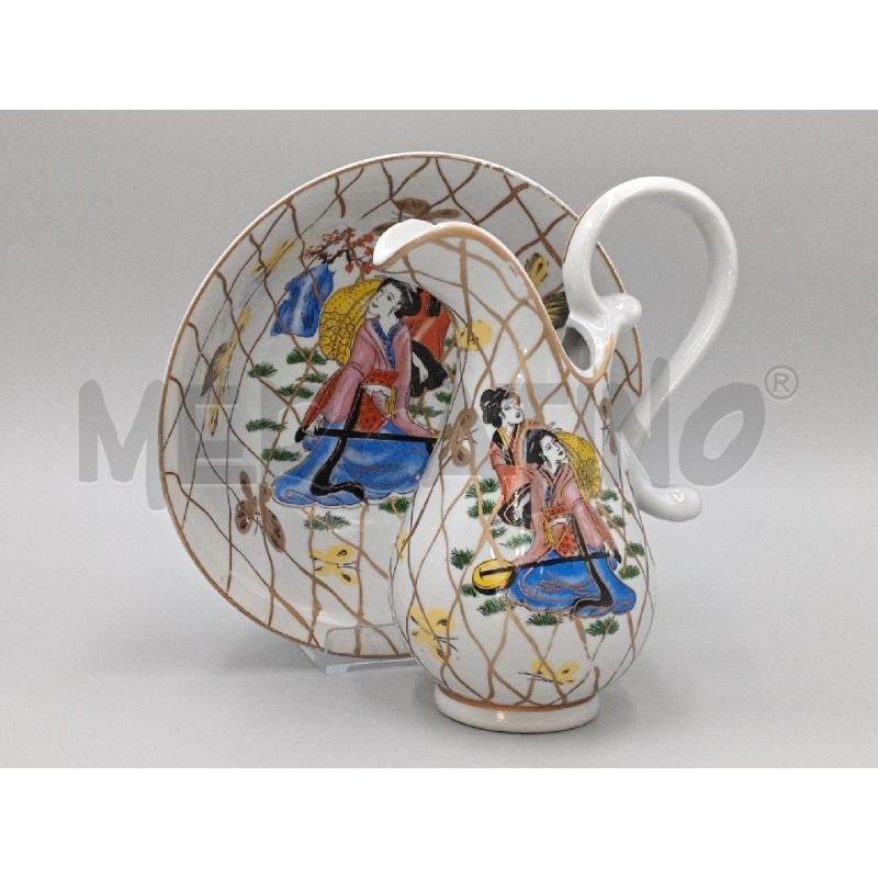 CATINO MINI CERAMICA PZ.2 SCENA GIAPO | Mercatino dell'Usato Moncalieri bengasi 1