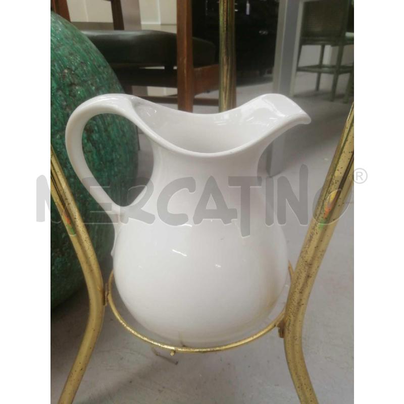 CATINO OTTONATO CON 2 ACCESSORI CERAMICA SPECCHIO | Mercatino dell'Usato Moncalieri bengasi 3