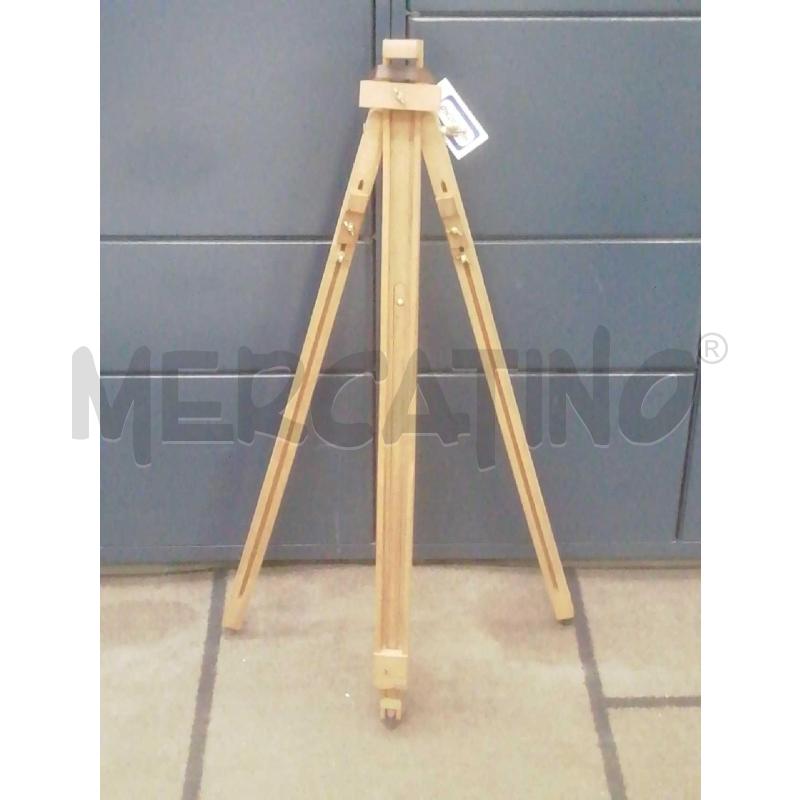 CAVALLETTO DA PITTORE LEGNO REGOLABILE  | Mercatino dell'Usato Moncalieri bengasi 1
