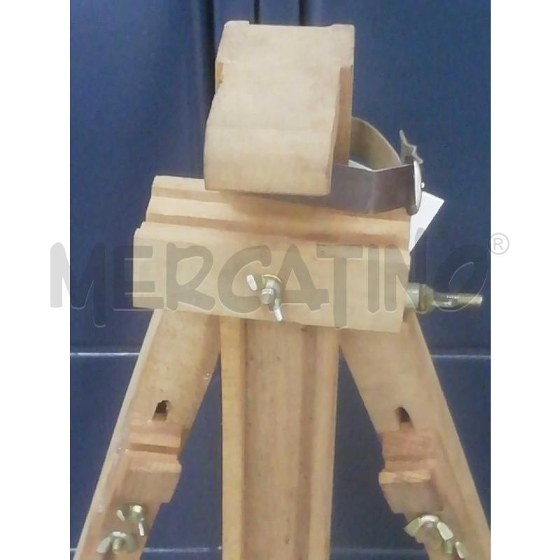 CAVALLETTO DA PITTORE LEGNO REGOLABILE  | Mercatino dell'Usato Moncalieri bengasi 2