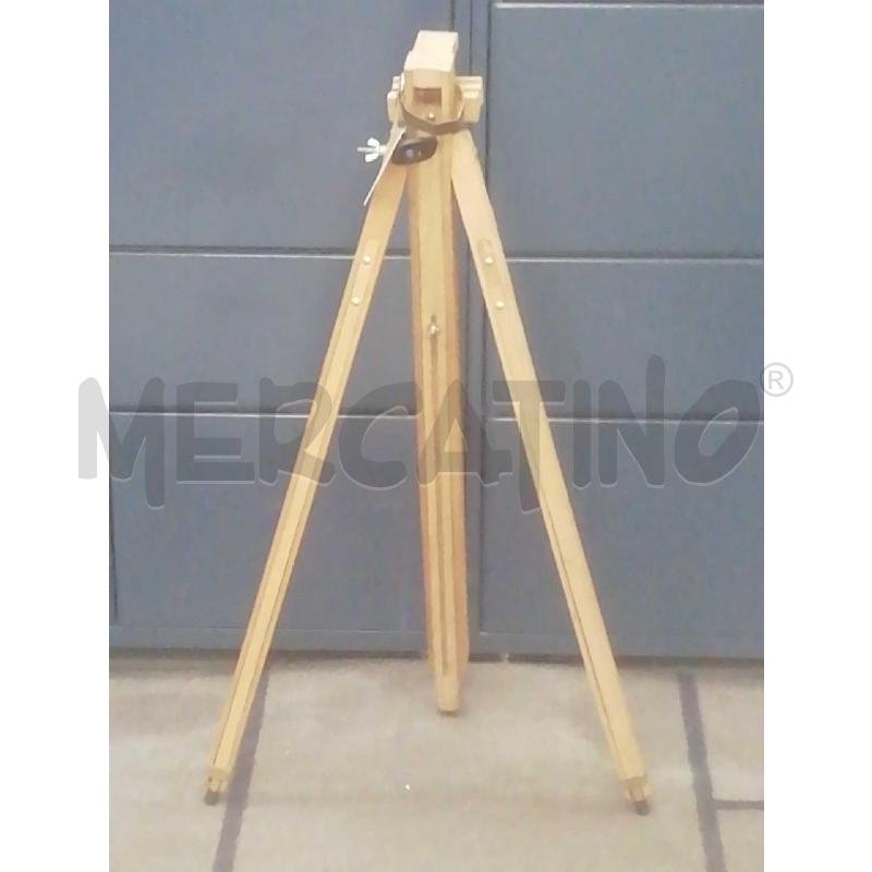 CAVALLETTO DA PITTORE LEGNO REGOLABILE  | Mercatino dell'Usato Moncalieri bengasi 3